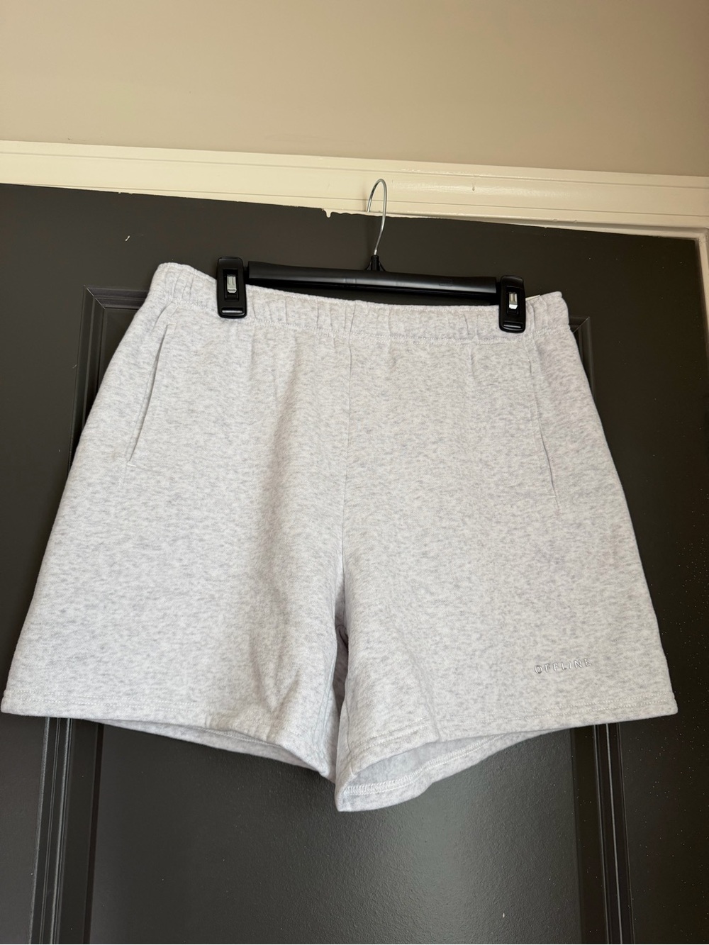 Offline by Aerie Light Gray Women's Athletic Sweat Shorts NWT